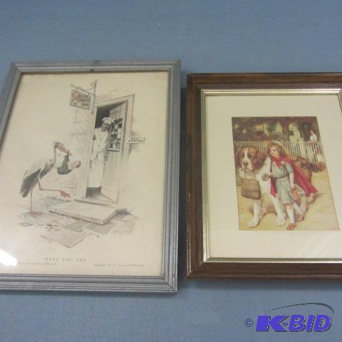 lot 83 image: Vintage Art, Advertising