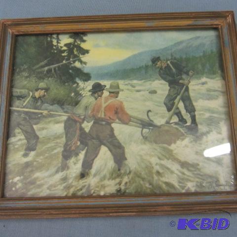 lot 85 image: Logging Print