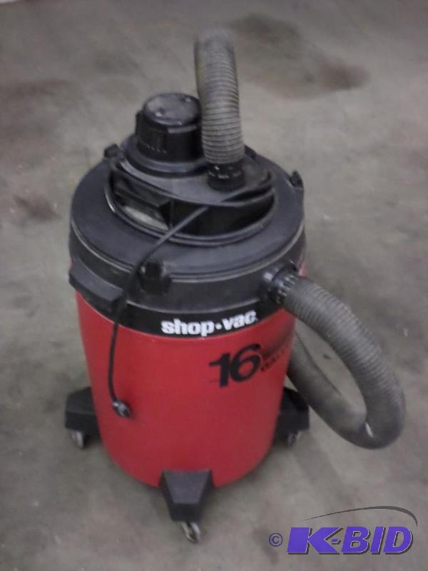 lot 16 image: 16-Gallon WetDry Shop Vac...