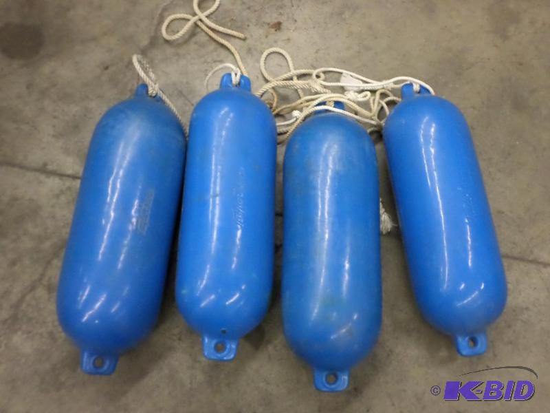 lot 55 image: (4) Large Taylor Madde Boat Bouys...
