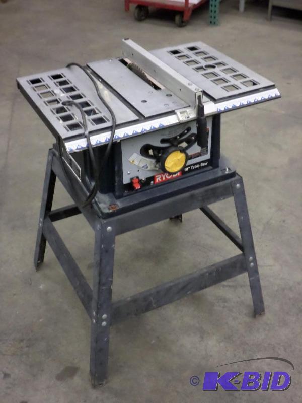 lot 84 image: Ryobi 10" Table Saw...