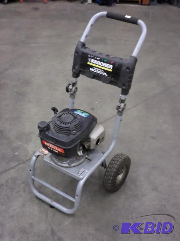 lot 98 image: Karcher Pressure Washer Unit With Honda GCV-1...