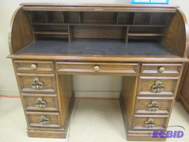 sligh roll top desk