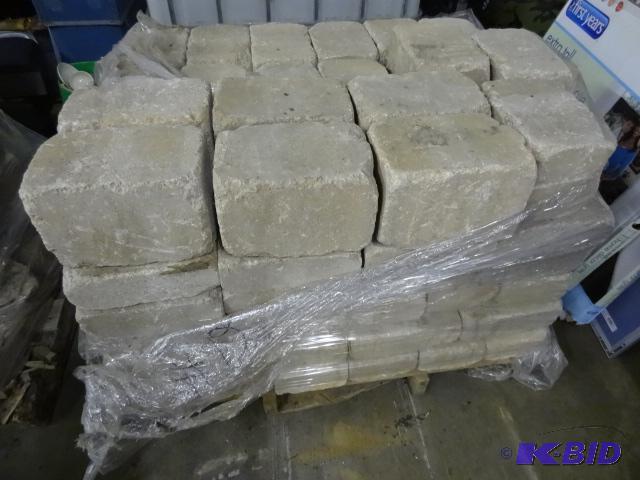 Concrete wall stack block. Random pieces...