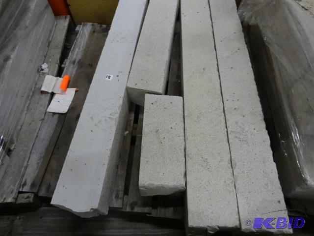 6 x 6 fondulac sawn pieces...