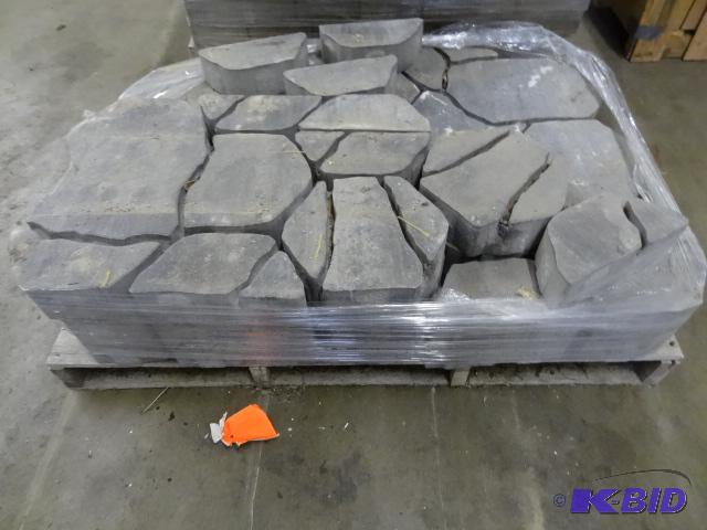 Approx 30 sq ft of concrete pavers. Random pi...