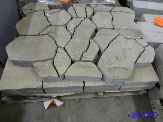 Approx 25 sq ft of pavers...