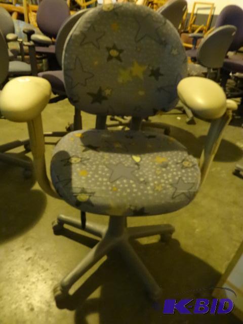 Steel Case office chair on wheels....