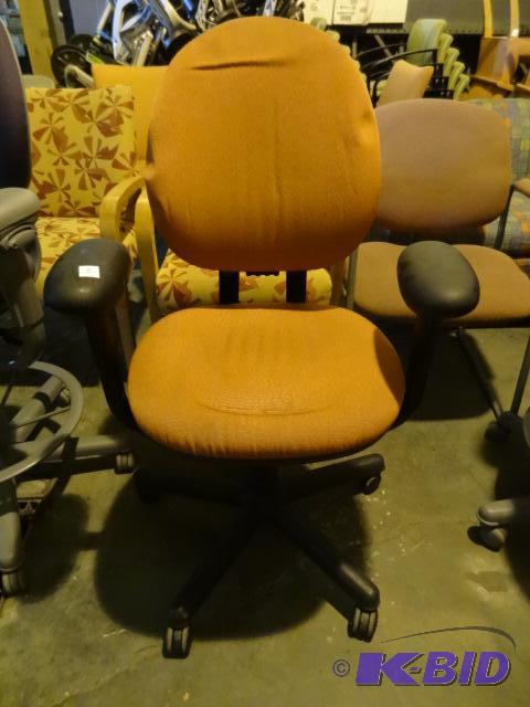 Steel Case office chair on wheels....