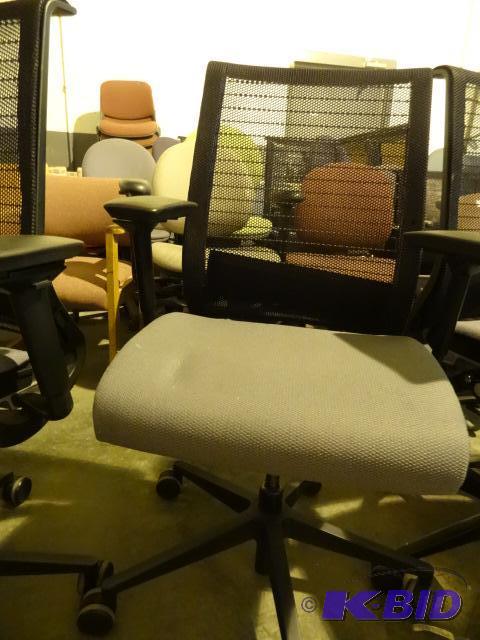 Steel Case office chair on wheels....