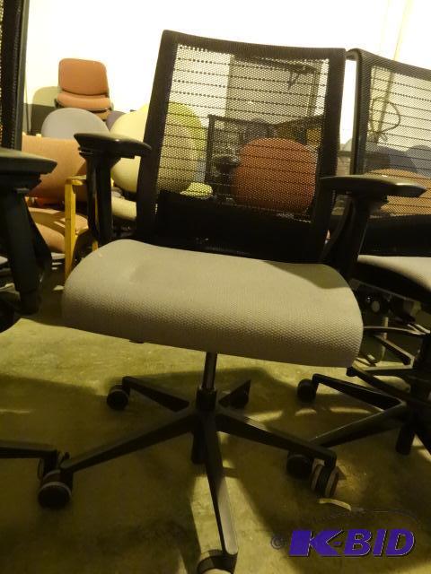 Steel Case office chair on wheels....