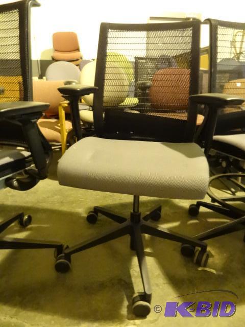 Steel Case office chair on wheels....