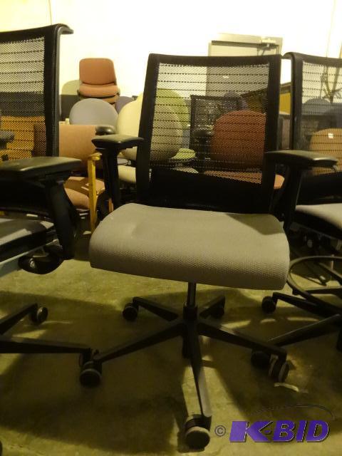 Steel Case office chair on wheels....