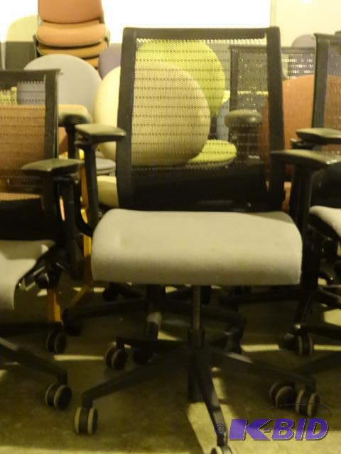 Steel Case office chair on wheels....