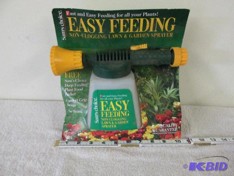 Easy Feeding Lawn and Garden Sprayer
