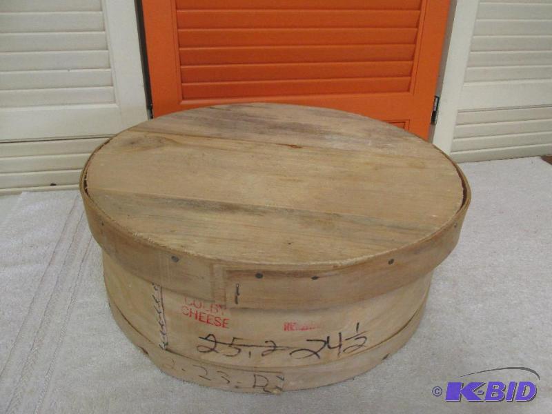 Large Wooden Cheese Box