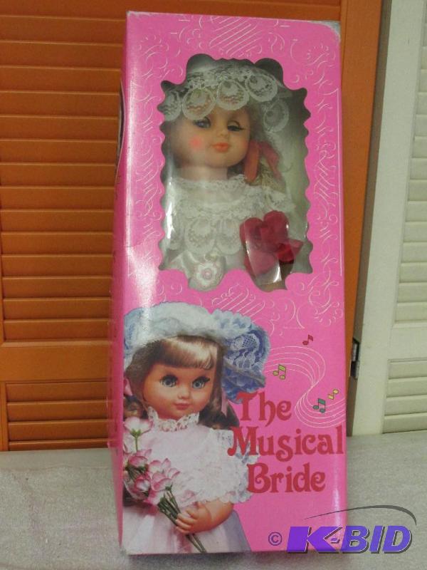 Brand New in the Box -- Musical Bride Doll