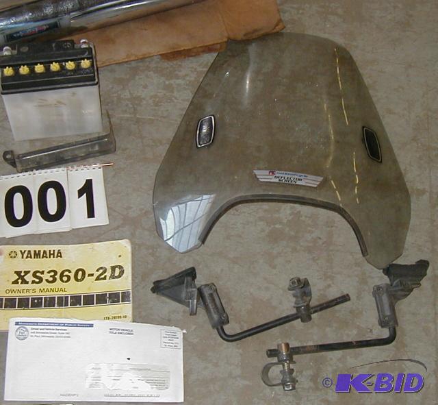 1977 YAMAHA XS360-2D Motorcycle Engine #IT600 for Sale in