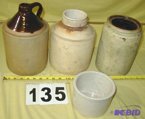 lot 135 image: Four Vintage Crockery Pieces They are all unm...