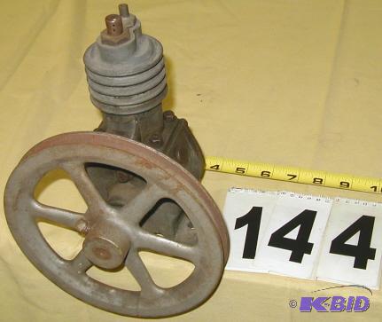 lot 144 image: Vintage Small Air Compressor Head This little...