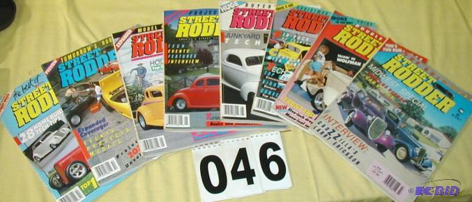 lot 46 image: Eight Issues of STREET RODDER Magazine, 1989-...