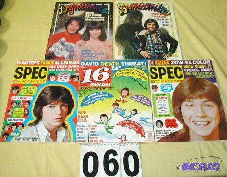 lot 60 image: 1970s 16 Magazine, SPEC Mags and&nbspDynomit...