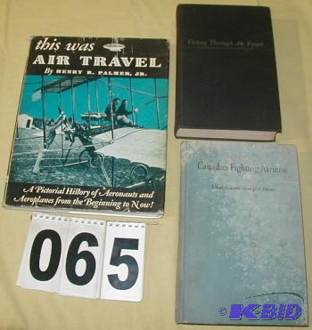 lot 65 image: Three Books on Air and&nbspAeronautics This ...