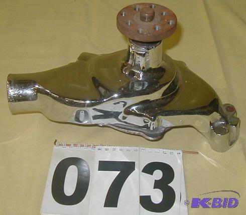lot 73 image: Chrome Water Pump for a Vintage Car Motor We ...