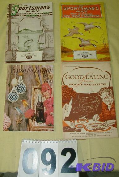 lot 92 image: Three Vintage Cookbooks and&nbspa 1956 Coca-...