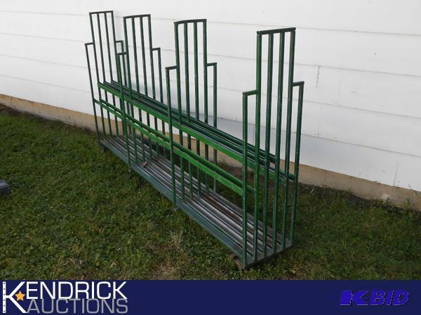 lot 10 image: Sheet Metal Rack