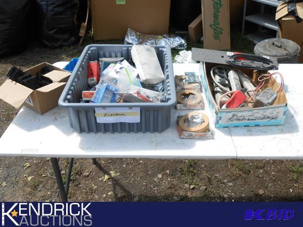 lot 136 image: Large Lot of Electrical Attachments.