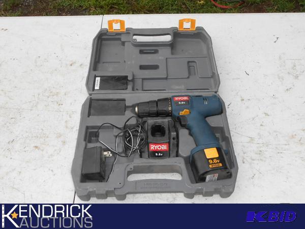 lot 156 image: Ryobi 9.6v Drill