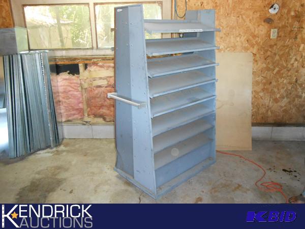 lot 190 image: Rolling Shelving Unit