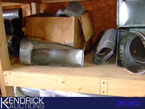 lot 76 image: One Large Shelf full of Ducting