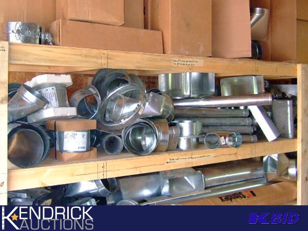 lot 83 image: One Large Shelf full of Ducting