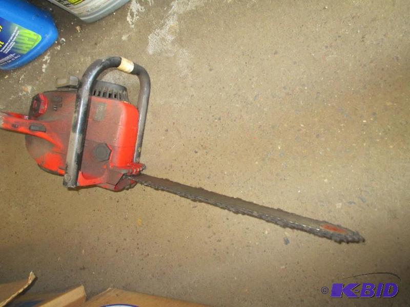 lot 113 image: Homelite chain Saw