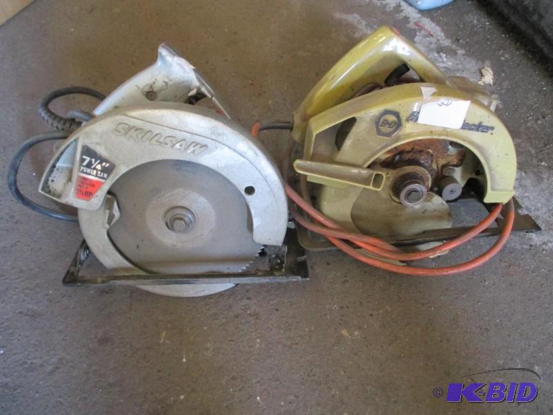 lot 117 image: Black & Decker Saw & Skil Saw