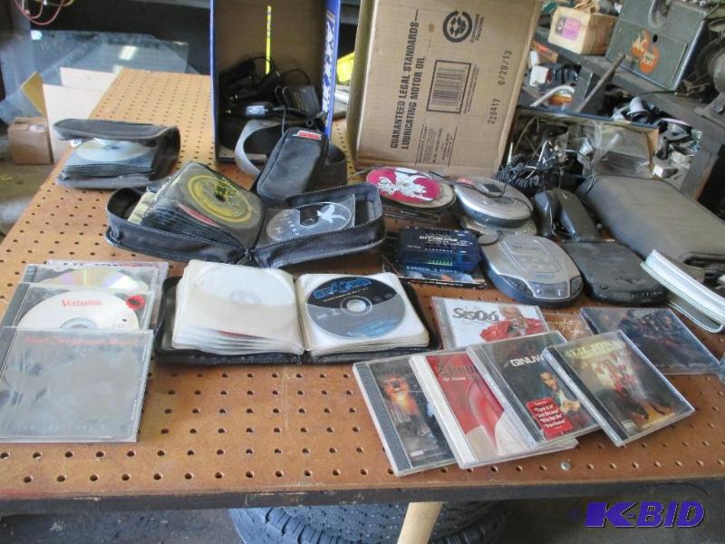 lot 156 image: Misc lot of cds and more
