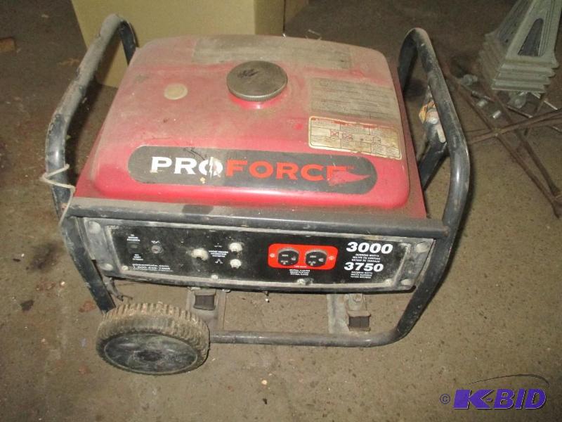 lot 32 image: Pro Force 3000 Running watts Needs Coil