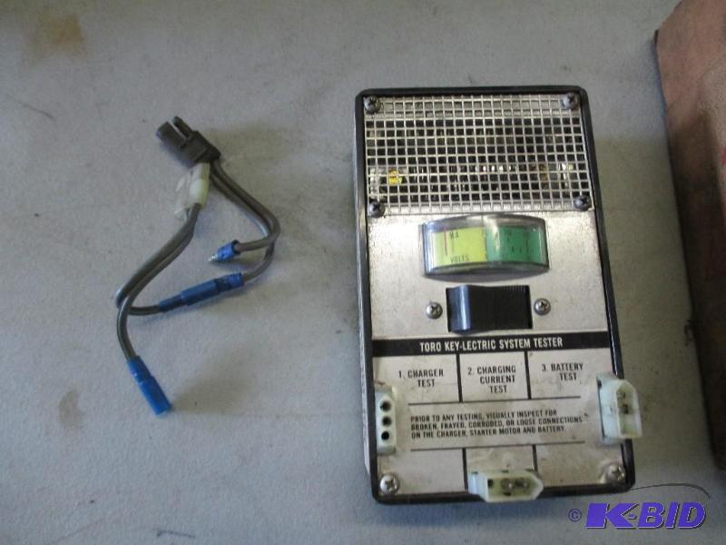 lot 63 image: Toro Key Electric Tester