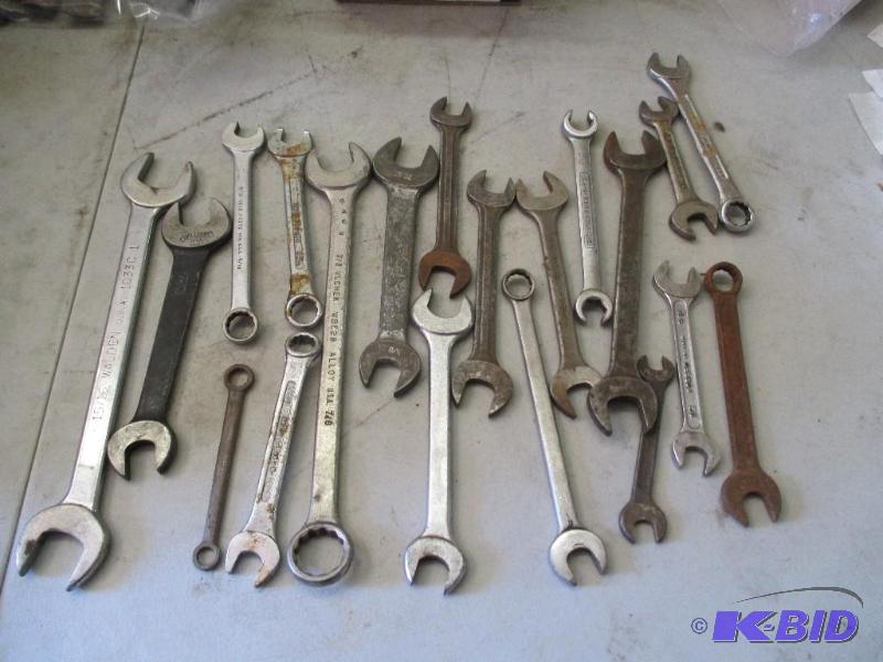 lot 89 image: Variety of Wrenches
