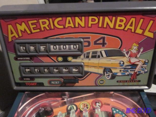 Vintage Tomy&nbspAmerican pinball, works. &n...