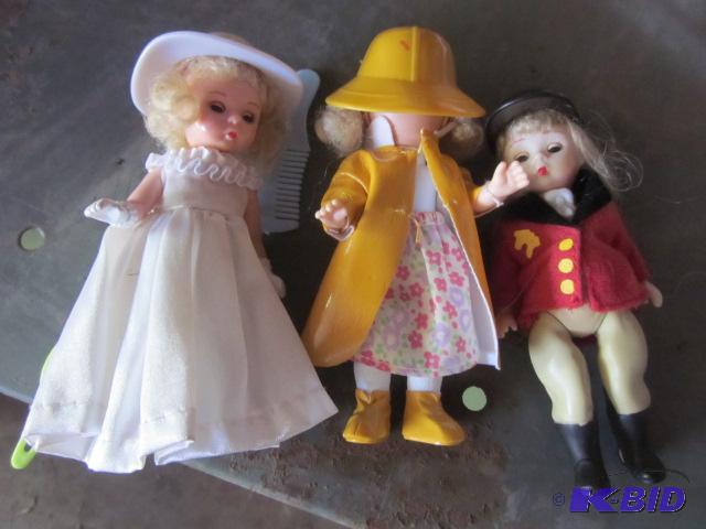 Lot of (3) Miniature&nbspAlexander dolls....