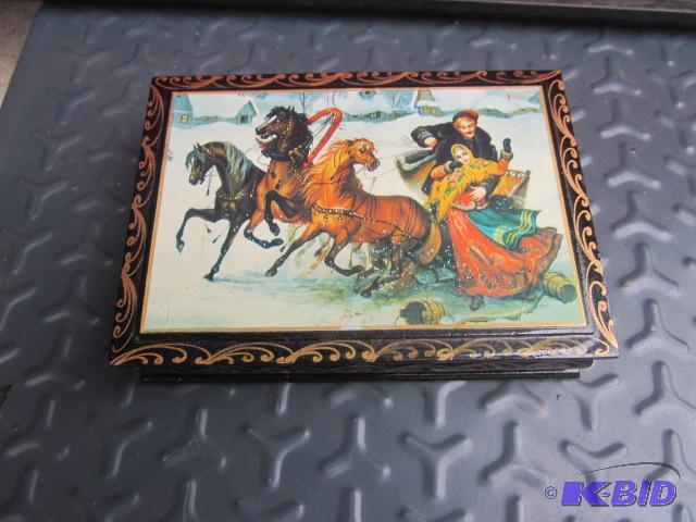 Hand crafted&nbspBoyarinoff Russian Lacquer ...