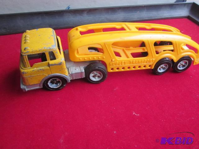 Hubley transport metal can plastic trailer. &...