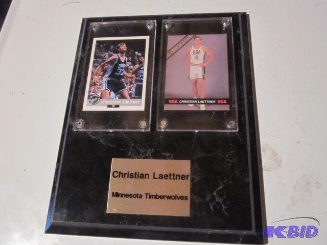 Christian Laettner&nbspMN. Timberwolves plaq...