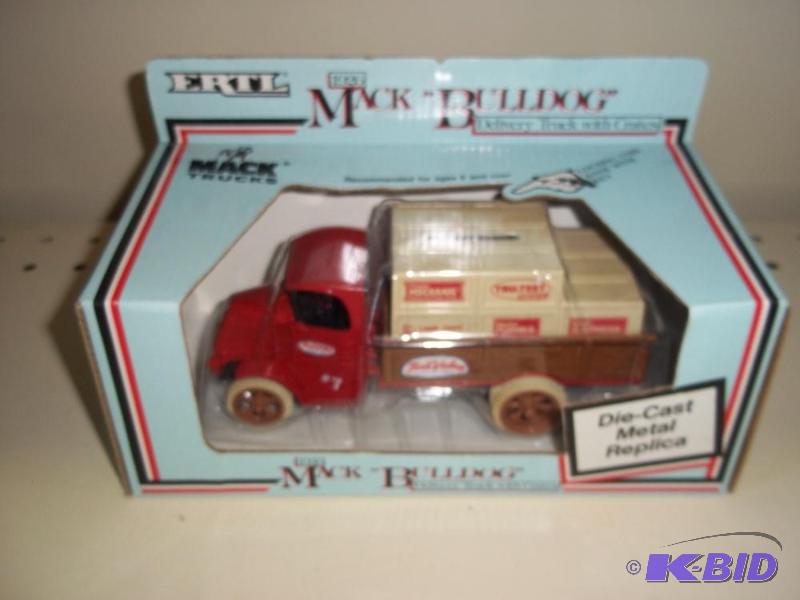 lot 39 image: ERTL Toys True Value Mack Bulldog Bank with o...