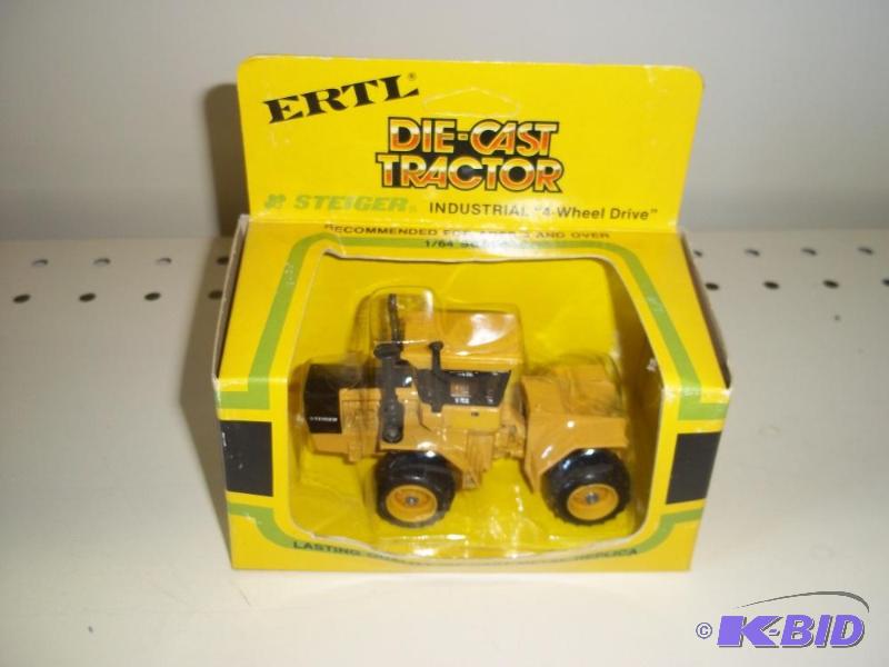lot 53 image: ERTL Toys Steiger Industrial 4 Wheel Drive wi...