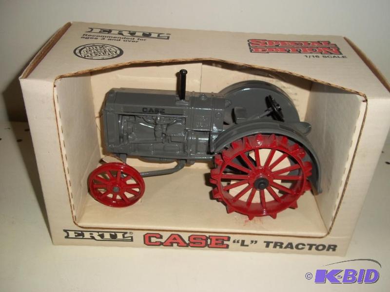 lot 7 image: ERTL Toys 1987 Special Edition Case &quotL&q...
