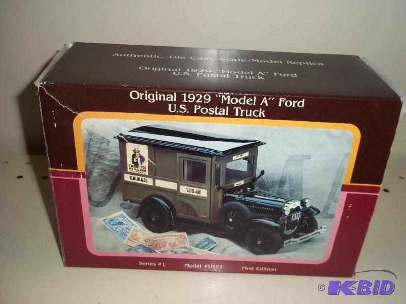 lot 8 image: Original 1929 Model A Ford US Postal Truck wi...